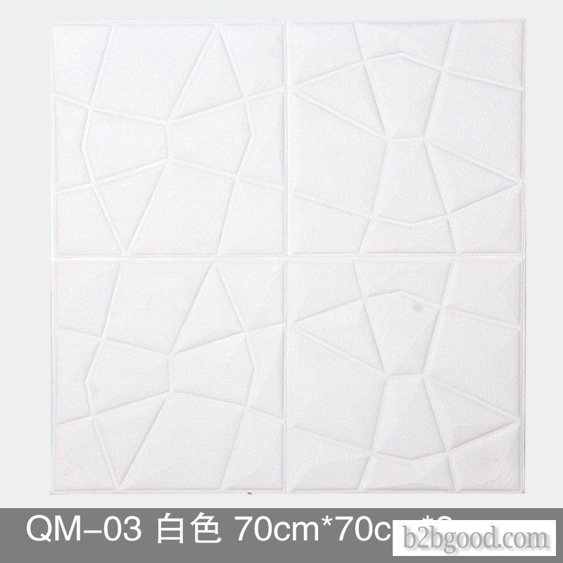 New professional design simple decoration environmental protection modern 3D foam brick wall paper