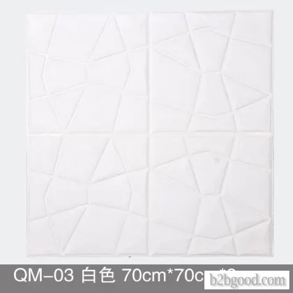 New professional design simple decoration environmental protection modern 3D foam brick wall paper