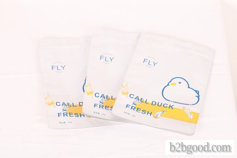 Custom - made duck grain inside aluminized eight - sided sealing bag