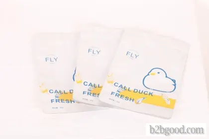 Custom - made duck grain inside aluminized eight - sided sealing bag