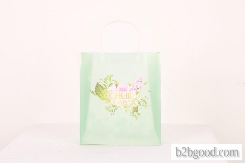 Custom made PVC transparent tote bag