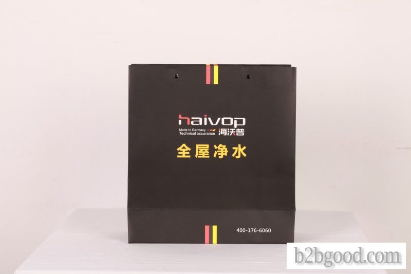 Custom bronzing paper handbag