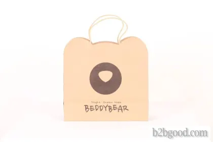 Custom kraft tote bag