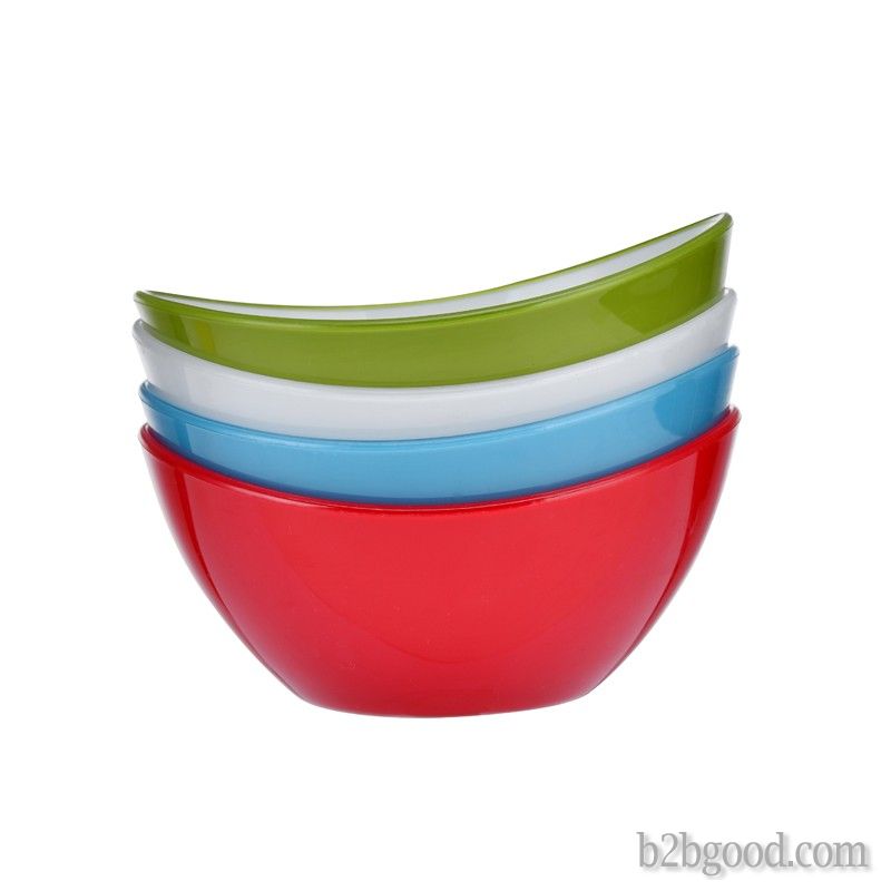 Vibrate plastic salad bowls without LIDS