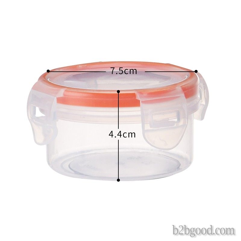Plastic a set of food grade crisper for 3 PCS