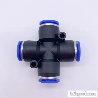 PU/PG/PY/PE butt PU pipe with 4/6/8/10/12/14/16 plastic quick plug