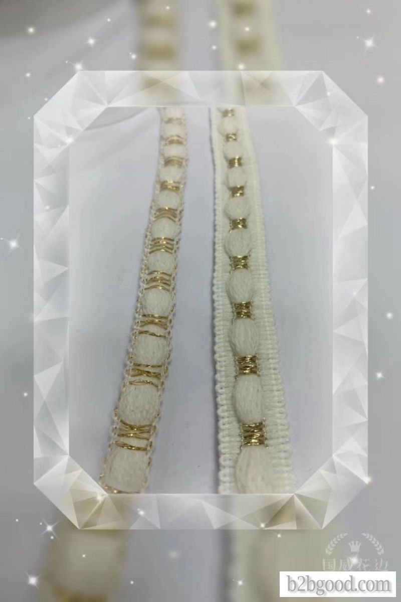 Thirty-seven wool lace
