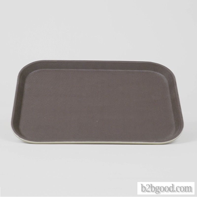 Ming-tai plastic rectangular fiberglass non-slip tray 12