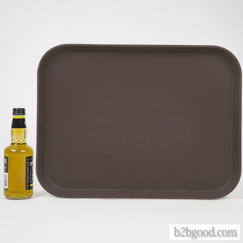 Ming-tai plastic rectangular fiberglass non-slip tray 12
