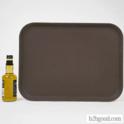 Ming-tai plastic rectangular fiberglass non-slip tray 12