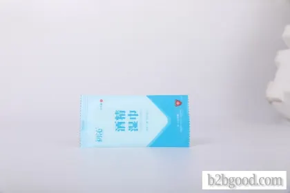 1 piece of alcohol disinfectant wipes