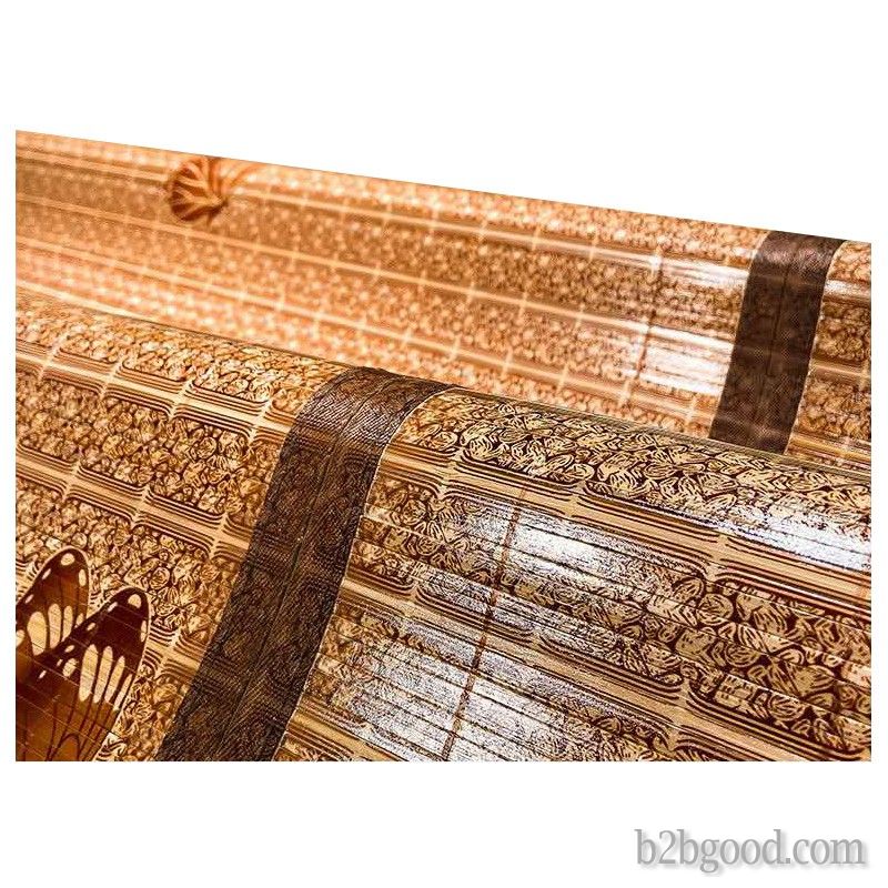 Printed wool mat