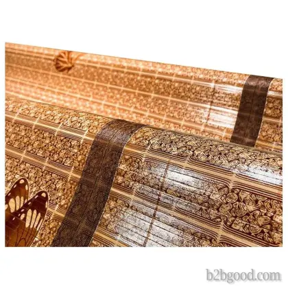 Printed wool mat