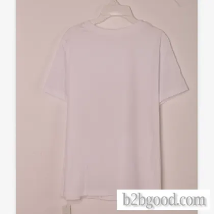 Short sleeve print loose-fitting T