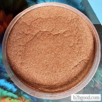 Bronze pearl pigment of natural mica industrial zone grade