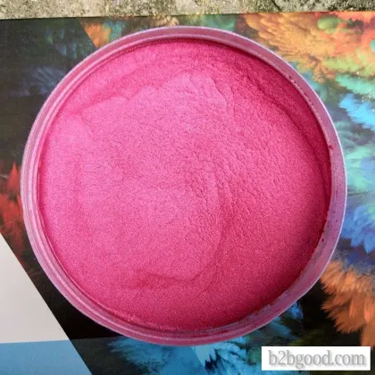 Tianran mica industrial zone grade pearlite pigment rose purple