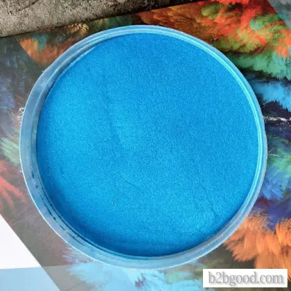 Natural mica industrial zone grade pearlite pigment brilliant blue