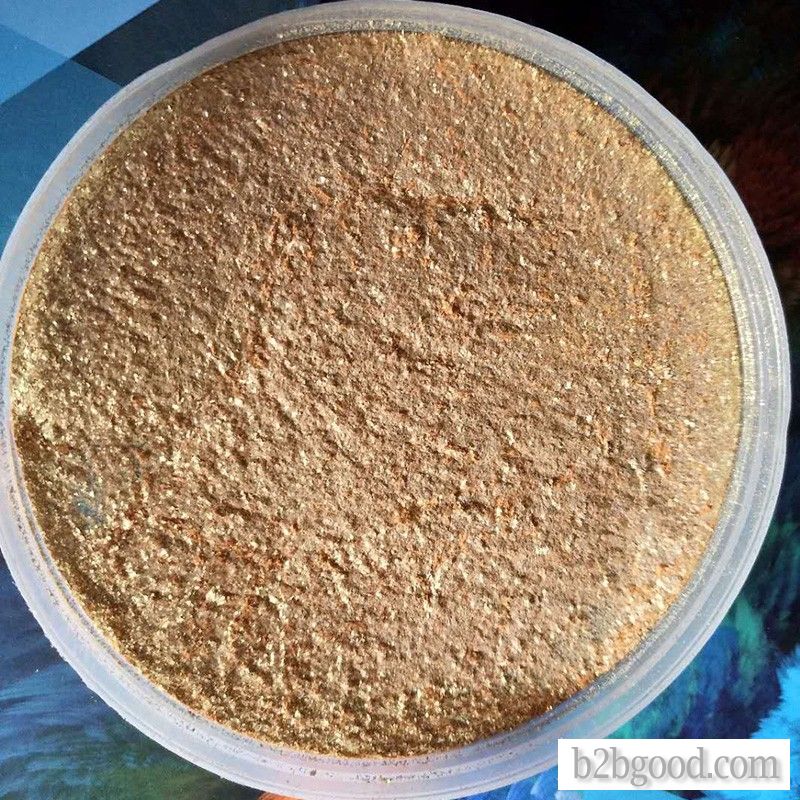 Tianran mica industrial zone grade pearlite pigment sun green gold