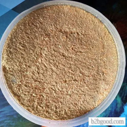 Tianran mica industrial zone grade pearlite pigment sun green gold
