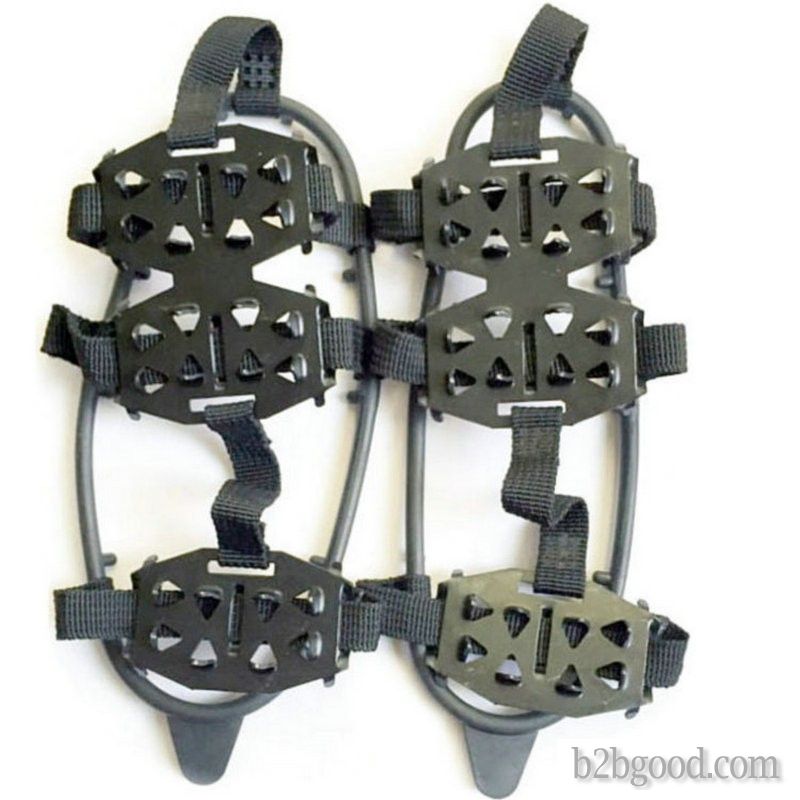 ZS/ Tactical Outdoor 24 tooth crampon shoe chain snow non-slip mountaineering shoe cover