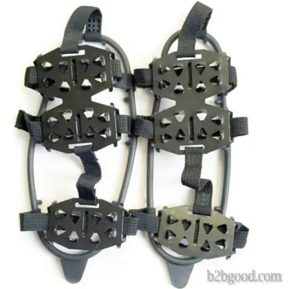 ZS/ Tactical Outdoor 24 tooth crampon shoe chain snow non-slip mountaineering shoe cover