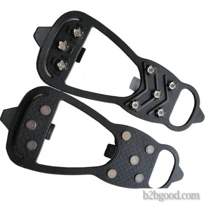 Zs tactical outdoor 8-tooth anti-skating claw silicone shoe cover