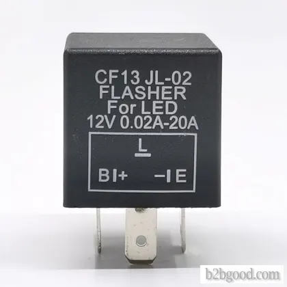 The 12V 3PIN car flasher relay is used for LED steering signals