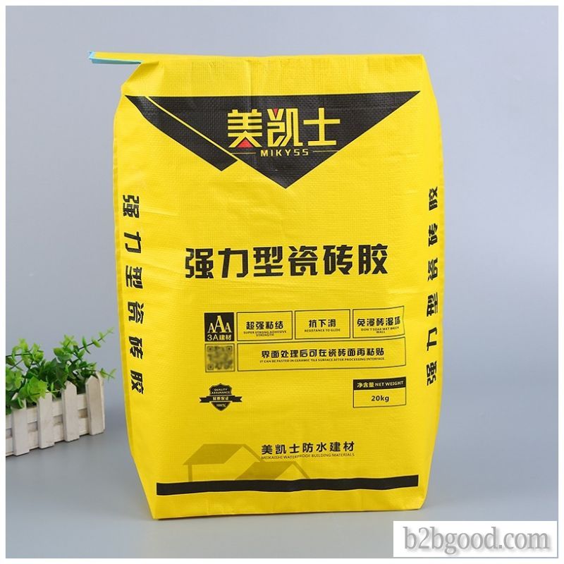 Adhesive paper plastic bag ceramic tile plastic paper plastic bag three paper one film chemical bag
