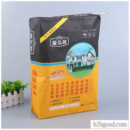 Adhesive paper plastic bag ceramic tile plastic paper plastic bag three paper one film chemical bag