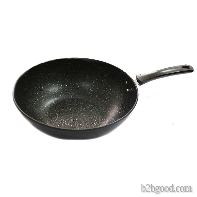 Maite stone frying pan non-stick iron pan multi-functional cooking induction cooker household gas co