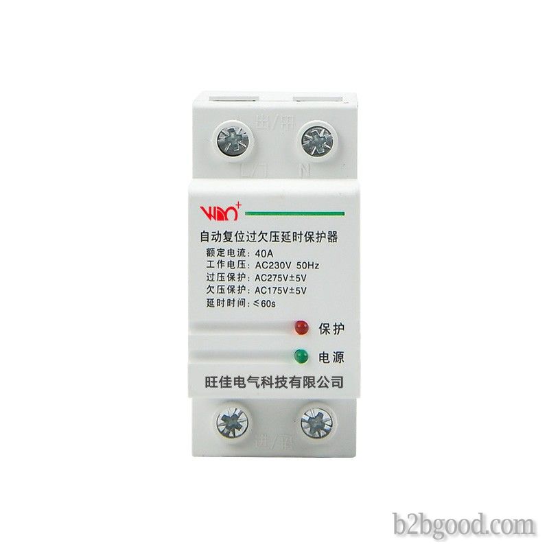 Self-compound overvoltage protector