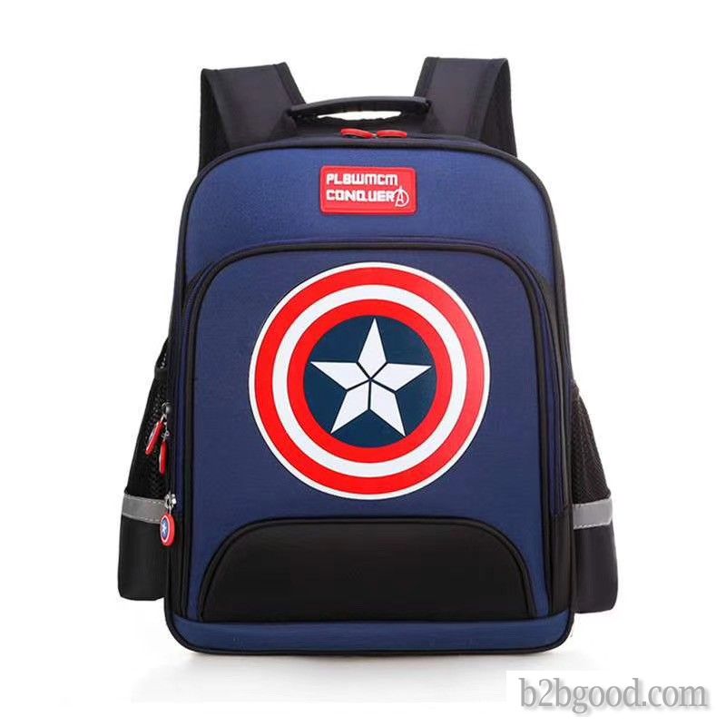 The latest schoolchildren's schoolbag with five-pointed star design for grade 1, 2, 3 and 6