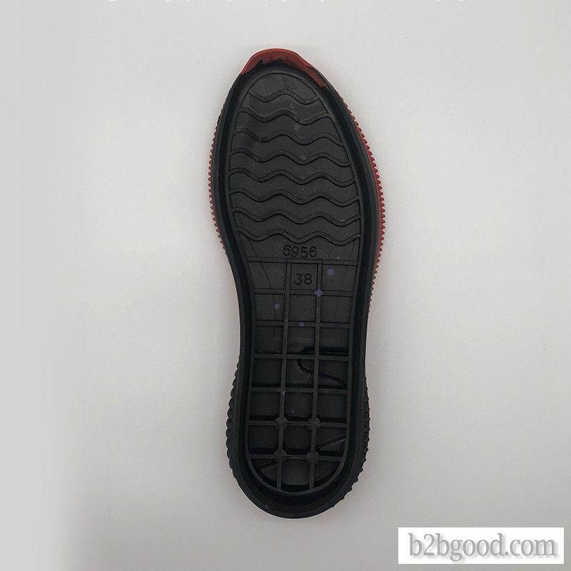 Rubber sole 6956 has good wear resistance, high skid resistance, not easy to break, stable tightness