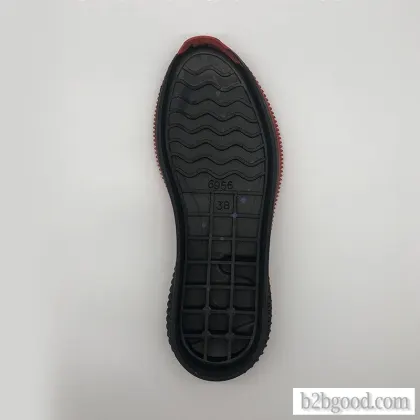 Rubber sole 6956 has good wear resistance, high skid resistance, not easy to break, stable tightness