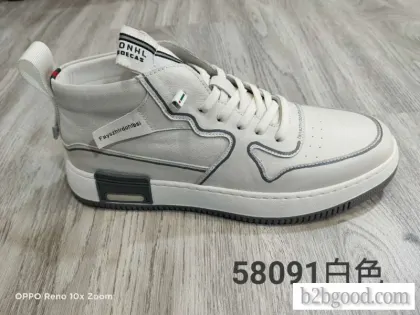 The top layer of male casual leather shoes is cowhide, made by hand