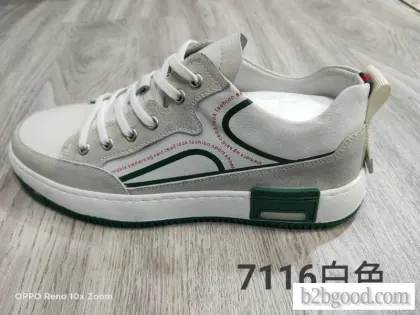 The top layer of male casual leather shoes is cowhide, made by hand