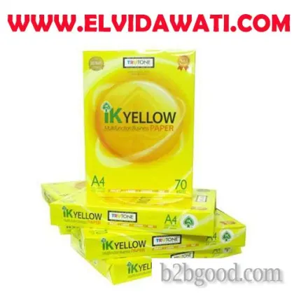 IK Желтая A4 Копия бумаги 70gsm,75gsm,80gsm