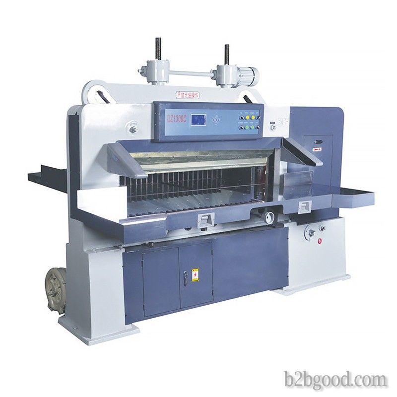 Model 1300C digital display paper cutter Fully open mechanical variable frequency display paper slit
