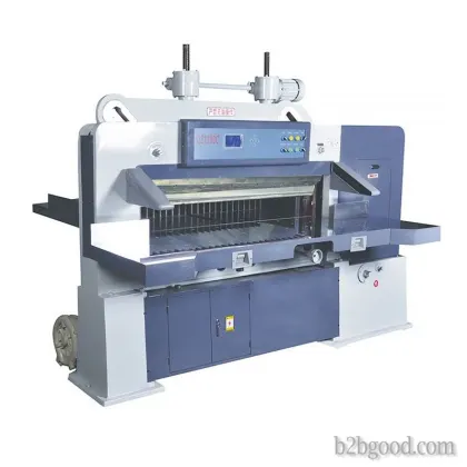 Model 1300C digital display paper cutter Fully open mechanical variable frequency display paper slit