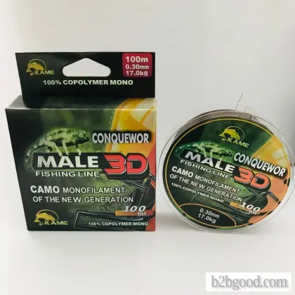 100 m 3D fishing line cut water fast original wire abrasion resistance