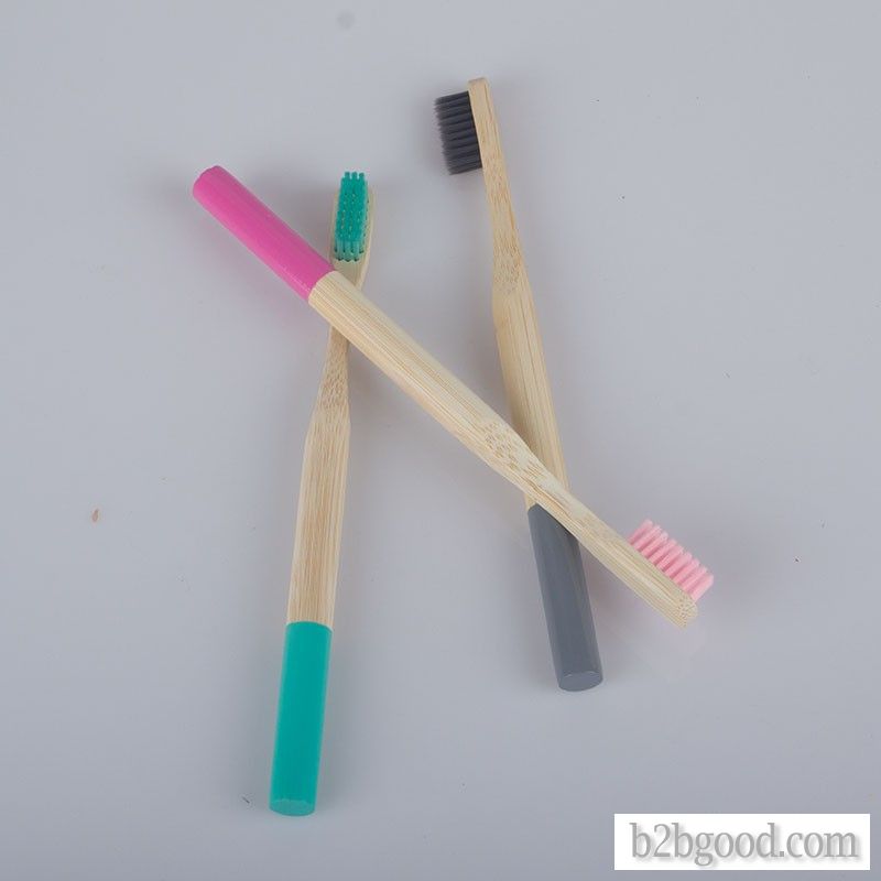 Adult toothbrush with round handle