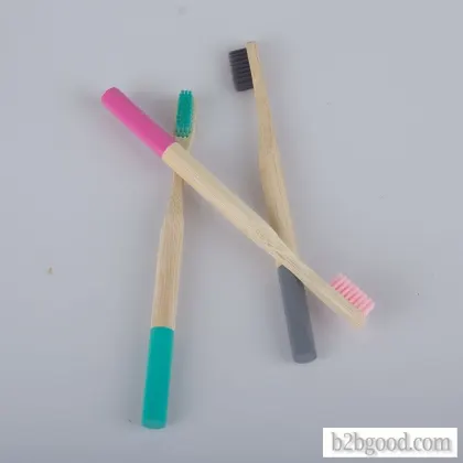 Adult toothbrush with round handle