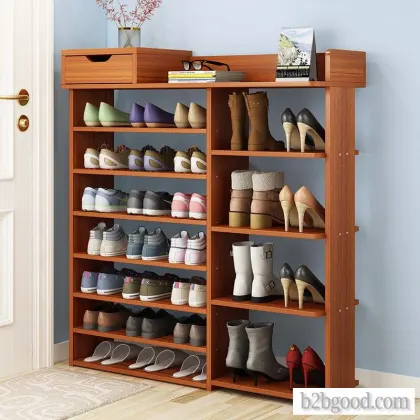 Shoe rack Modern simple household door economic shoe ark dormitory multi-layer space multi-functiona