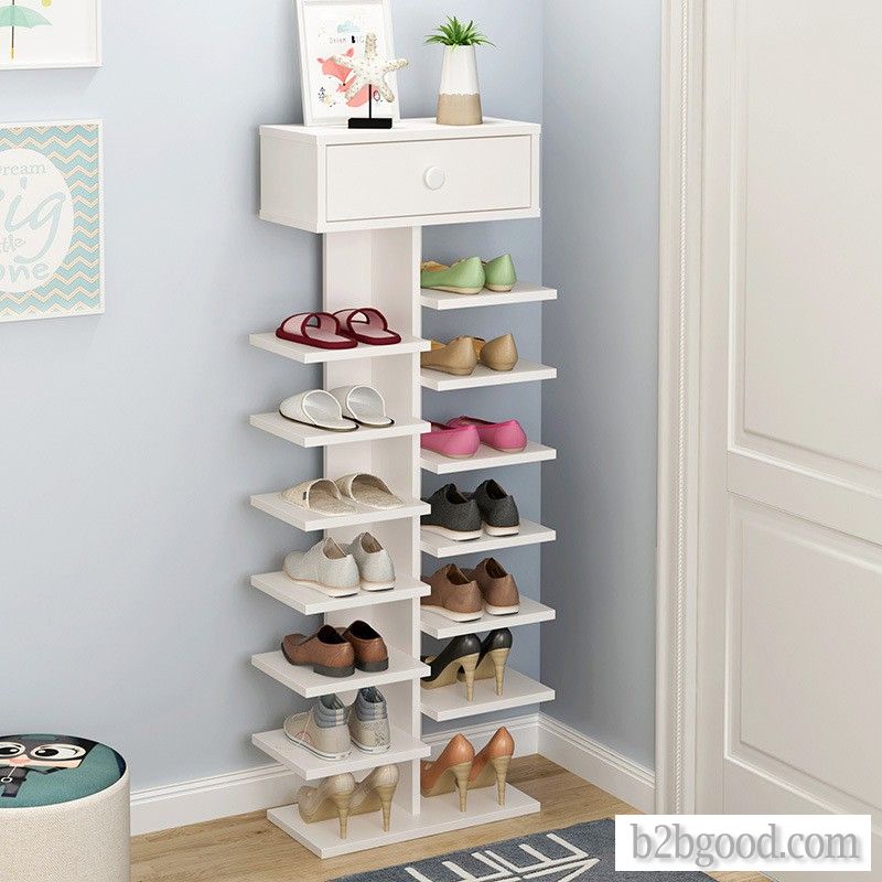 Simple modern simple shoe rack multi-layer household storage cabinet Dormitory economic shoe ark sho