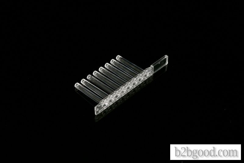 8 connected magnetic sleeve 8 connected sheath 8 connected tube transparent PS AS material with 96 w