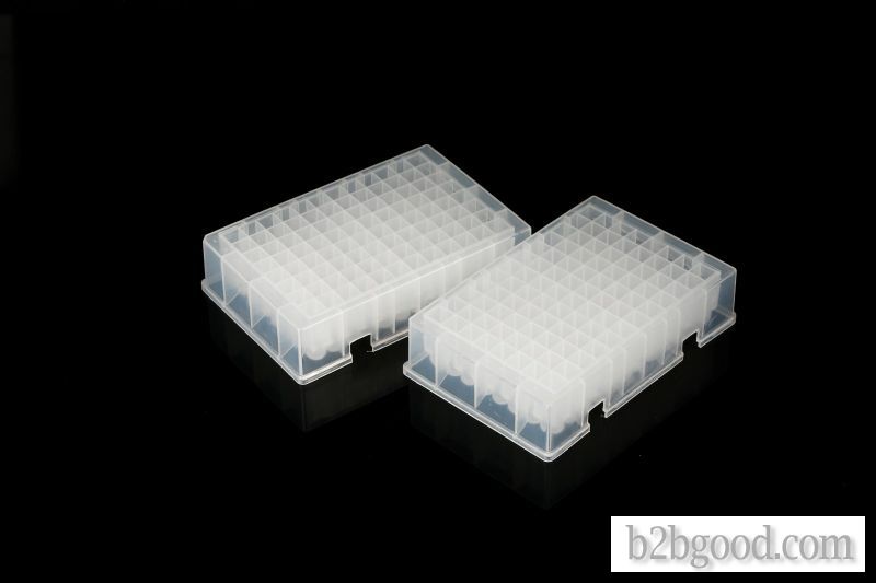 Nucleic acid extraction from 96-well deep plate and shallow plate; culture plate; square plate; roun