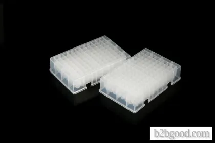 Nucleic acid extraction from 96-well deep plate and shallow plate; culture plate; square plate; roun