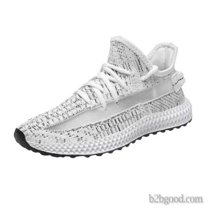 Letter chi fly knit sneaker man shoes breathable coconut shoes versatile fashionable man shoes