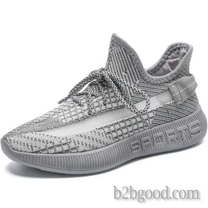 Letter Chi full star coconut shoes breathable flying knit shoes women sports leisure shoes women