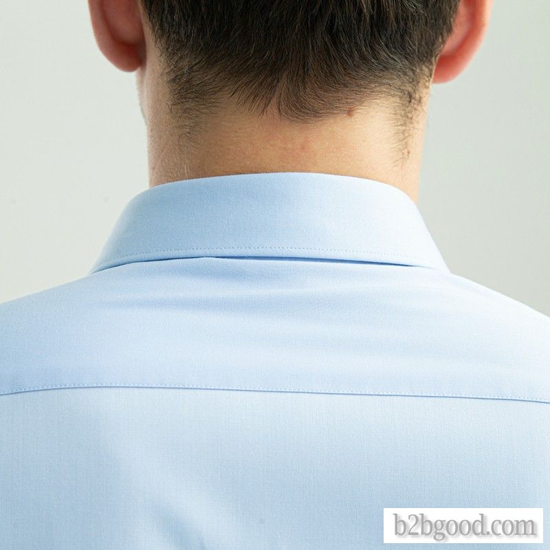 RIV TAIN/ Leitang men's long sleeve shirt Bamboo fiber stretch comfortable shirt